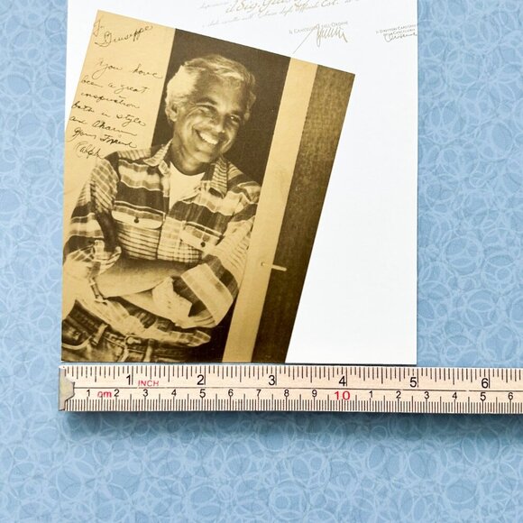 1990s Gold Book Ad • Ralph Lauren Photo • Foil Look Decor - Picture 7 of 8